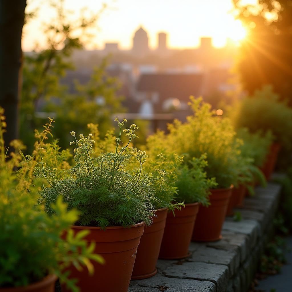 Plantes et herbes aux propriétés digestives dans la nature
